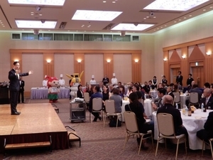 写真：カナダレスリングチーム歓迎レセプション1