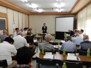 写真:一般廃棄物最終処分場とまちづくり事業に係る説明会