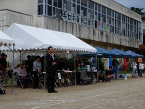 写真：榊原小学校運動会・第34回地区民体育祭