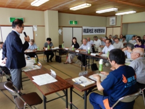 写真：桃園地区地域懇談会