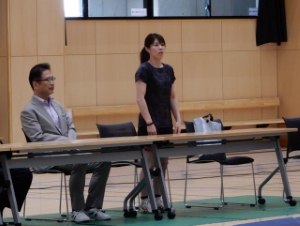 写真：全国女子中学生レスリング強化合宿2