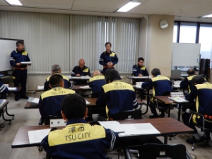 写真：第2回津市災害対策本部会議