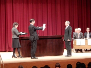 写真：津市民生委員・児童委員委嘱辞令伝達式1