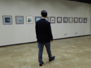 写真：津市民文化祭 美術部門「日本画展」