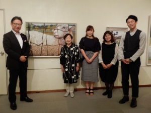 写真:池村百合子日本画展