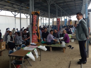 写真：津地区同盟「海の集い」