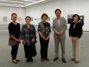 写真：印田比佐子日本画展