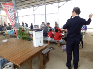 写真：ジョイフル中勢たて干し大会