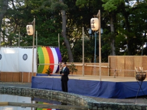 写真：津市民薪能