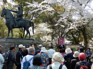 写真：津城跡と内堀跡めぐり