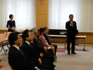 写真：津クイーン審査会開会式