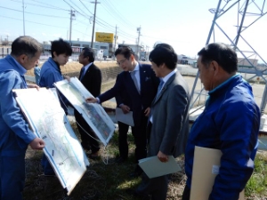 写真：相川現場視察研修会2