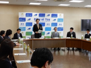 写真：私立幼稚園教会等との懇談会