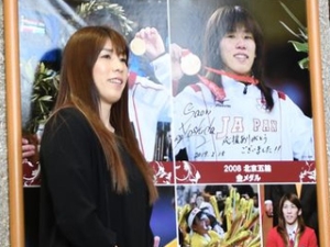 写真：吉田沙保里さん引退報告3