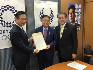 写真：遠藤会長代行