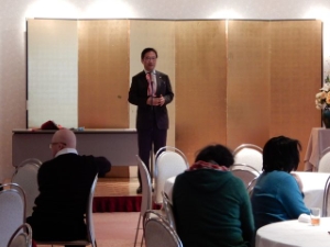 写真：新春初笑いの会