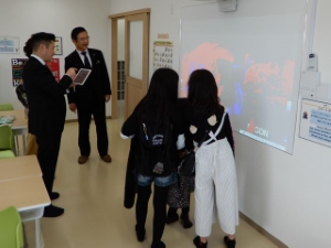 写真:三重インターナショナルスクール内覧会