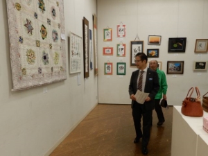 写真:津西地区ふれあい創作展