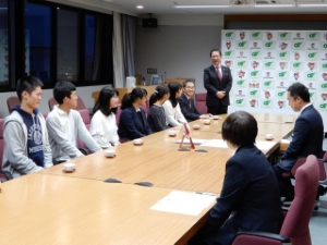 写真:全日本合唱コンクール金賞受賞報告1