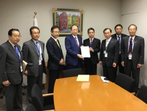 写真：ゴルフ場利用税要請活動3