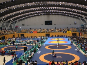 写真:吉田沙保里杯3