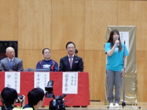 写真:吉田沙保里杯1