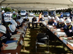 写真:防災訓練1