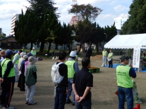 写真:敬和地区防災訓練
