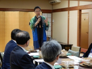 写真:日台友好三重県議会議員連盟主催夕食会