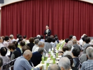 写真:地区敬老会2