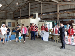 写真:はぜ釣り大会