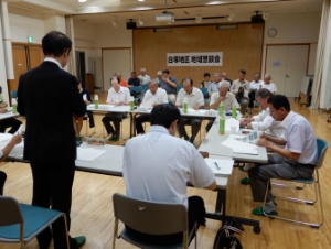 写真：白塚地域懇談会