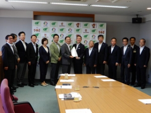 写真：三重県知事要望