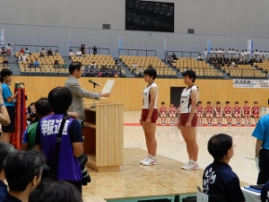 写真:インターハイバレー1