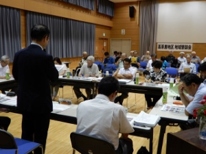 写真：地域懇談会