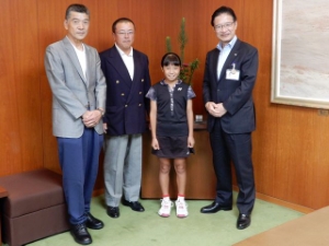 写真：ソフトテニス全国大会