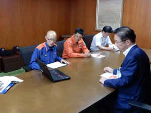 写真：派遣職員活動報告