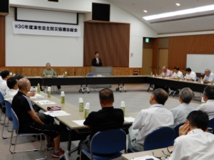 写真:自主防災協議会
