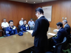 写真:被災地派遣