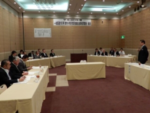 写真:一般国道163号(津市・伊賀市間)整備促進期成同盟会 定期総会