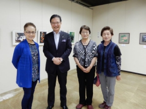 写真:津市民文化祭 美術部門「日本画展」