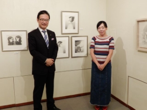 写真:Mayu 黒川麻由 鉛筆画展