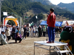 写真:龍王桜マラソン&ウォーキング大会1