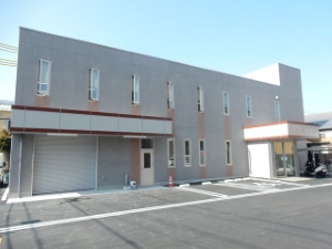 写真:津北工事事務所庁舎の移転・業務開始による市長訓示