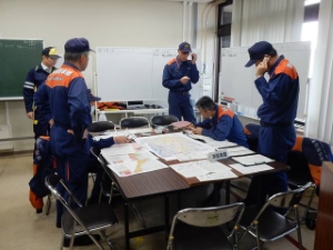 写真:津市災害対策図上訓練3