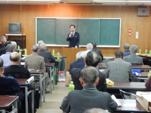 写真：敬和地区自治会連合会との意見交換会