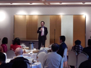 写真：新春初笑い会