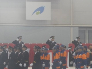 写真:津市消防出初式2