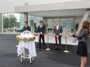 写真：美鈴急送新社屋竣工式2