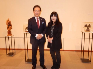 写真:宮本京子さん個展